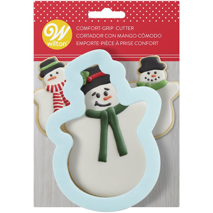 Snowman Comfort Grip Cutter - NY Cake | Cake Decorating & Baking Supplies