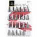 NY Cake 2-piece medium cake decorating set in a clear blister pack with 16 metal piping tips and a small clear spatula, shown on a white background with red sprinkles graphics.