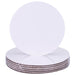 6" Greaseproof Round White Coated Cake Board (Pack of 12) - NY Cake | Cake Decorating & Baking Supplies