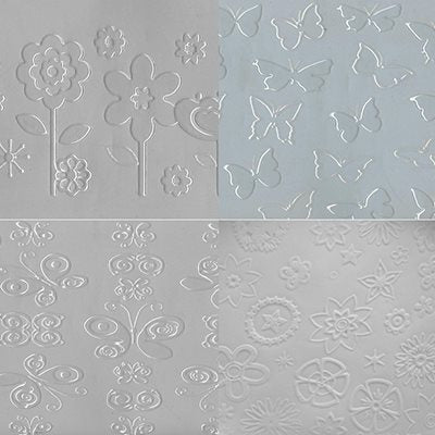 Butterfly Texture Mat 4 Pcs. - NY Cake | Cake Decorating & Baking Supplies