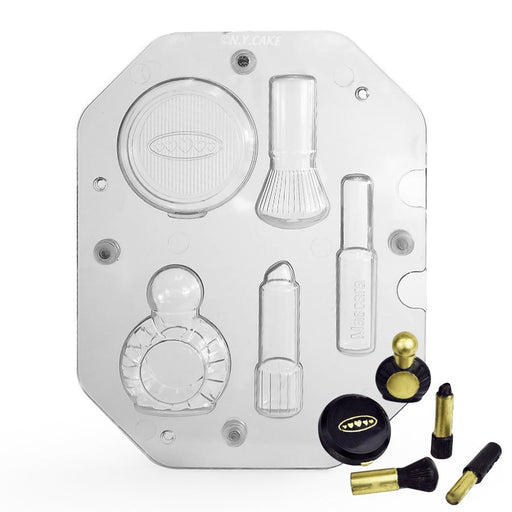 3D makeup set chocolate mold polycarbonate