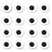 3/8 inch edible candy eyes icing decorations bulk 1,000 count
