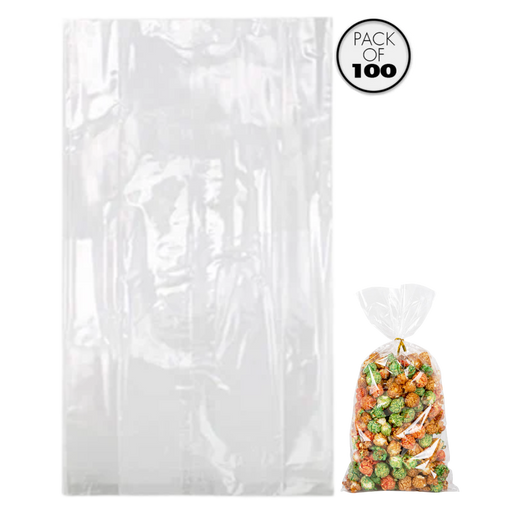 clear candy and cookie bags