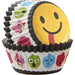 Emoji Mini Cupcake Liner -100 ct By Wilton - NY Cake | Cake Decorating & Baking Supplies