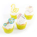 Cutie Cupcake Baby Cookie Cutter Set 4 Pcs. - NY Cake | Cake Decorating & Baking Supplies