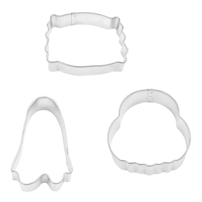 Halloween Cookie Cutter Set 3pc - NY Cake | Cake Decorating & Baking Supplies