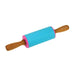 4 Inch Silicone Rolling Pin with Wooden Handles - NY Cake | Cake Decorating & Baking Supplies