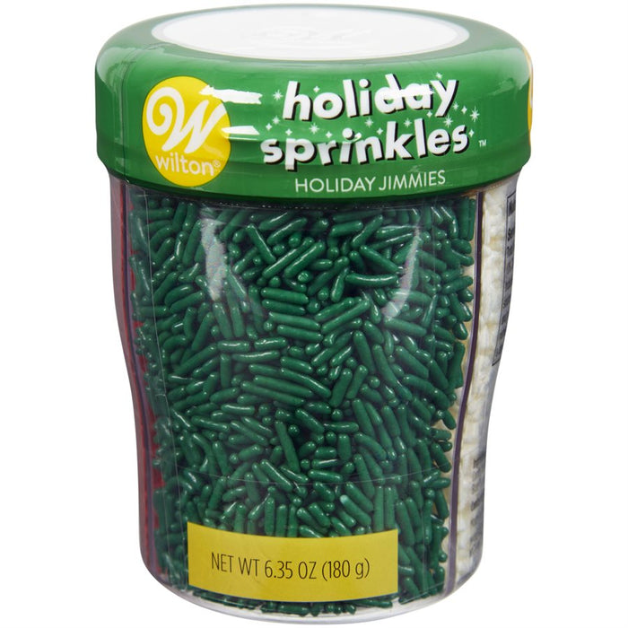 Holiday Jimmies 3-Cell Sprinkles 6.02oz - NY Cake | Cake Decorating & Baking Supplies