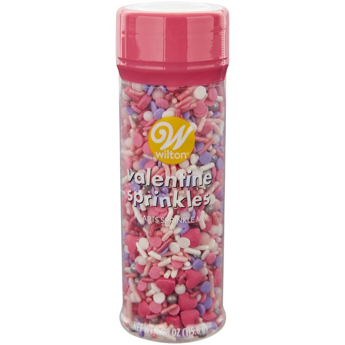 Pink/Purple Valentine Tall Sprinkle Mix - NY Cake | Cake Decorating & Baking Supplies