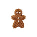 Mini Gingerbread Royal Icing Decoration - NY Cake | Cake Decorating & Baking Supplies