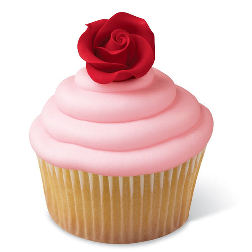 Red Roses Icing Decorations - NY Cake | Cake Decorating & Baking Supplies