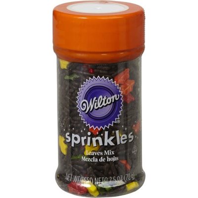 Leaves Sprinkles By Wilton - NY Cake | Cake Decorating & Baking Supplies