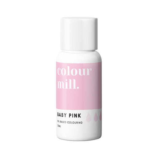 Baby Pink Oil-Based Coloring - 20mL By Colour Mill - NY Cake | Cake Decorating & Baking Supplies