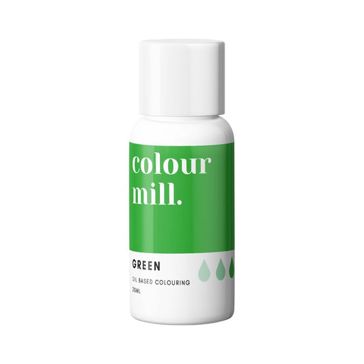 Green Oil-Based Coloring - 20mL By Colour Mill - NY Cake | Cake Decorating & Baking Supplies