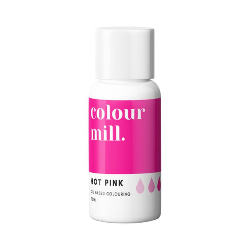 Hot Pink Oil-Based Coloring - 20mL By Colour Mill - NY Cake | Cake Decorating & Baking Supplies