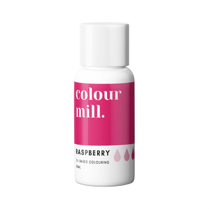 Raspberry Oil-Based Coloring - 20mL By Colour Mill - NY Cake | Cake Decorating & Baking Supplies