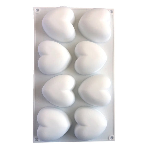 Pillow Heart Silicone Baking & Freezing Mold 3.2 oz. - NY Cake | Cake Decorating & Baking Supplies