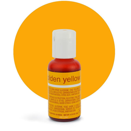 Golden Yellow Liqua-Gel Color - .70 ounce By Chefmaster - NY Cake | Cake Decorating & Baking Supplies