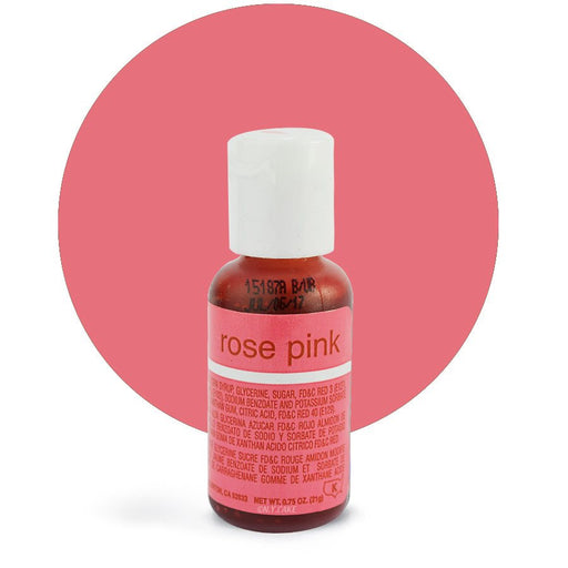 Rose Pink Liqua-Gel Color - .70 ounce By Chefmaster - NY Cake | Cake Decorating & Baking Supplies