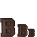 Collegiate Letter B Chocolate Candy Mold - NY Cake | Cake Decorating & Baking Supplies