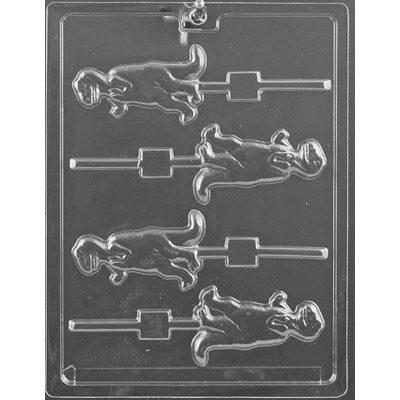 Tyrannosaurus Rex Lollipop Chocolate Candy Mold - NY Cake | Cake Decorating & Baking Supplies