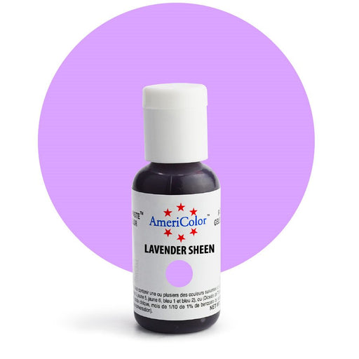 Lavender Sheen Airbrush Color .65 Ounces By Americolor - NY Cake | Cake Decorating & Baking Supplies