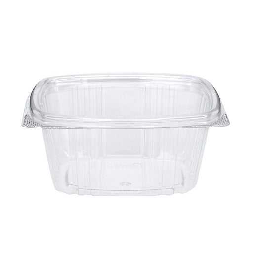 Rectangular Clear Plastic Hinged Container 6 Ounce - NY Cake | Cake Decorating & Baking Supplies