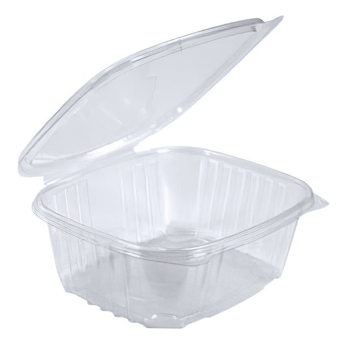 Rectangular Clear Plastic Hinged Container 32 Ounce - NY Cake | Cake Decorating & Baking Supplies