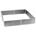 Adjustable Square Cake Ring Stainless Steel Mousse Mold Expandable Baking Tool