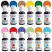 AmeriColor Airbrush food coloring kit with 12 vibrant decorating colors for cake decorating, cookies, fondant, chocolates, and bakery airbrushing.