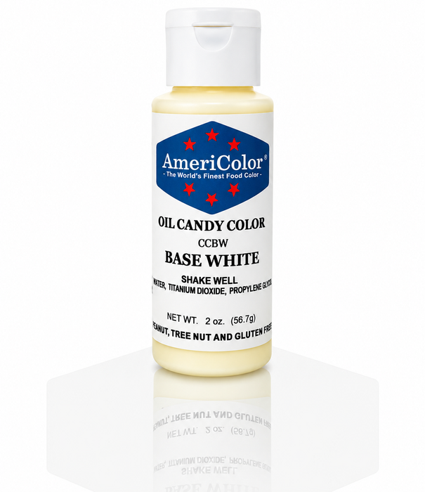 AmeriColor Base White Oil-Based Candy Color 2 oz | NY Cake