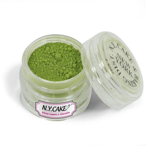 Apple Green Petal Dust 4 g container for decorating gum paste flowers, fondant and cake decorations