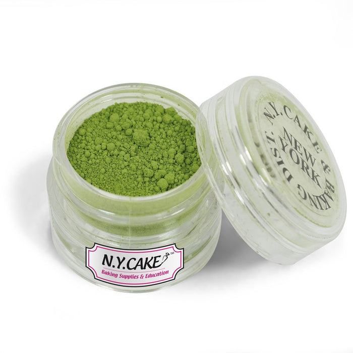 Apple Green Petal Dust 4 g container for decorating gum paste flowers, fondant and cake decorations