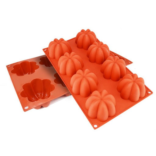 Large Aroma silicone baking mold with 6 cavities for mousse cakes, pastries, chocolates, and elegant desserts