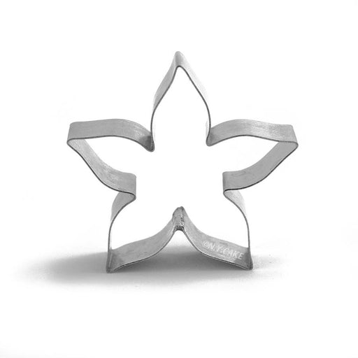1 3/4 inch stainless steel azalea flower cutter for fondant, gum paste, sugar flowers, cookies and professional cake decorating.