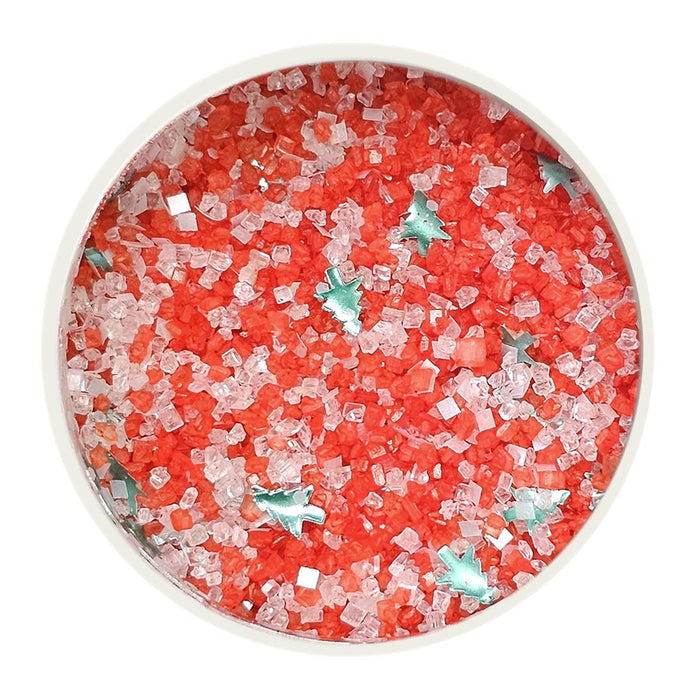 Santa Baby Glittery Sugar 3 Ounces - NY Cake | Cake Decorating & Baking Supplies