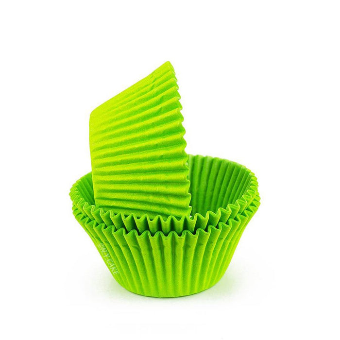 Lime Green Glassine Standard Cupcake Baking Cup Liner - NY Cake | Cake Decorating & Baking Supplies