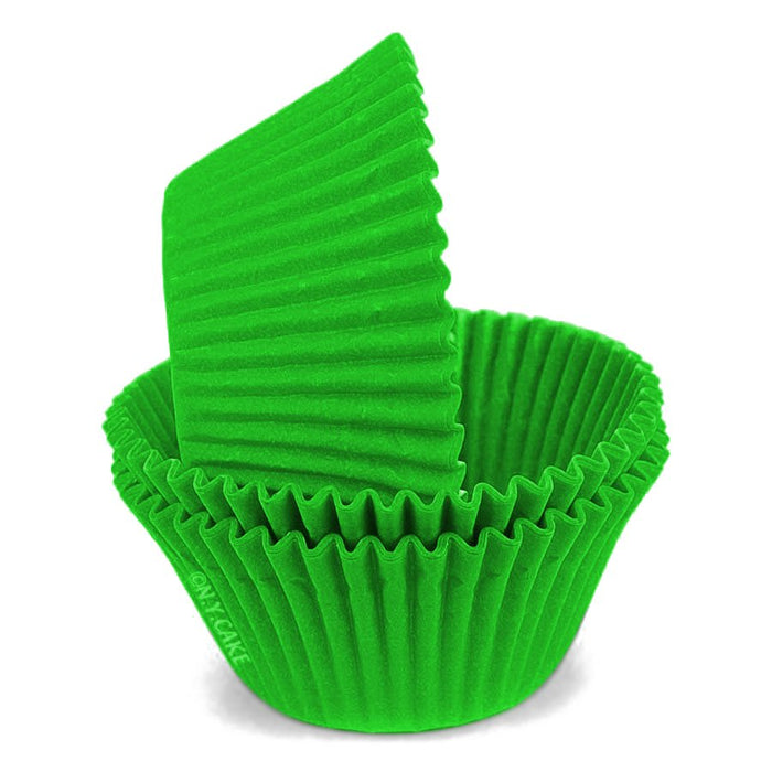 Green Jumbo Cupcake Baking Cup Liner - NY Cake | Cake Decorating & Baking Supplies