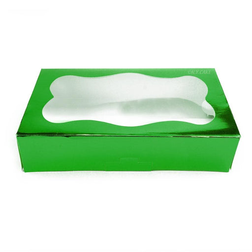 Green Cookie Box 1 Pound - NY Cake | Cake Decorating & Baking Supplies