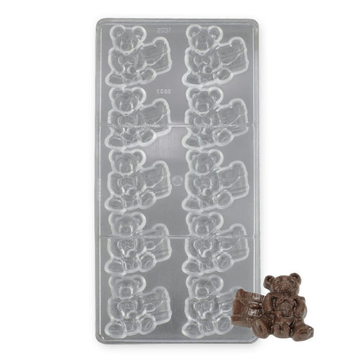 chocolate bear with barrel candies