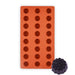 Blackberry Jellyflex silicone candy mold with 24 berry-shaped cavities for gummies, jellies, chocolates and confections.