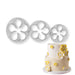 blossom rose plunger cutter set