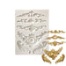 NY Cake swag border trim silicone fondant mold with ornate cake decorating designs