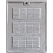 Break away chocolate bar candy mold with segmented squares measuring 2 inches by 5 1/4 inches for homemade chocolate bars