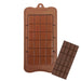 Break Away chocolate bar silicone mold with segmented chocolate bar