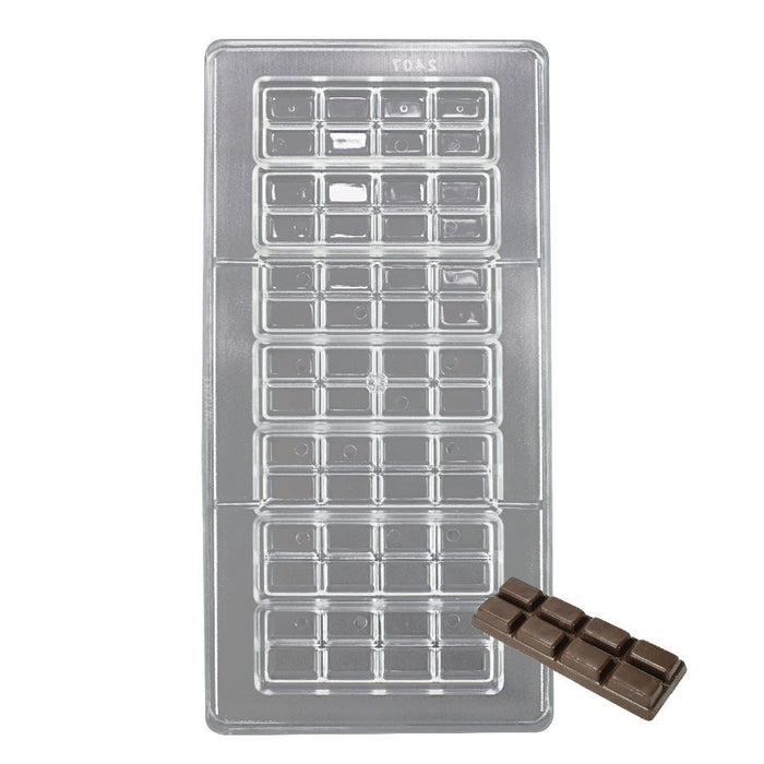 Chocolate bar mold polycarbonate