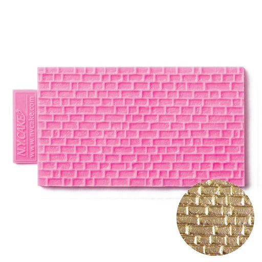 brick fondant impression mat wall texture cake decorating tool