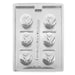 Bride chocolate candy mold with detailed bridal dress cavities for wedding favors and bridal shower chocolate treats.