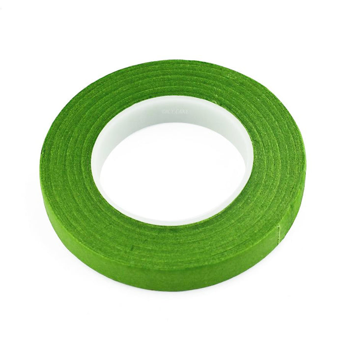 NY Cake bright green 1/2 inch floral tape for sugar flowers and cake decorating