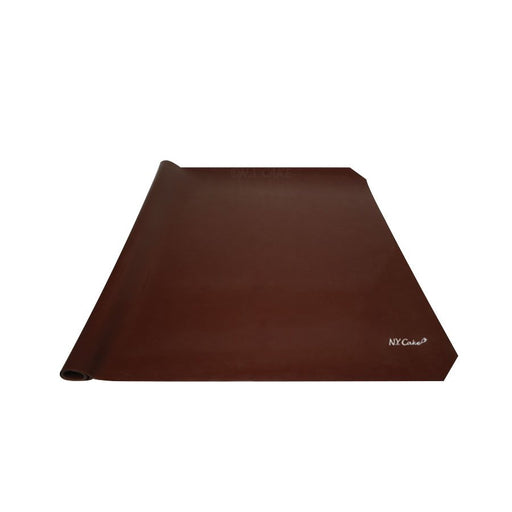 Brown Silicone Fondant Rolling Mat 36 x 24 Inch – Non-Stick Baking Mat